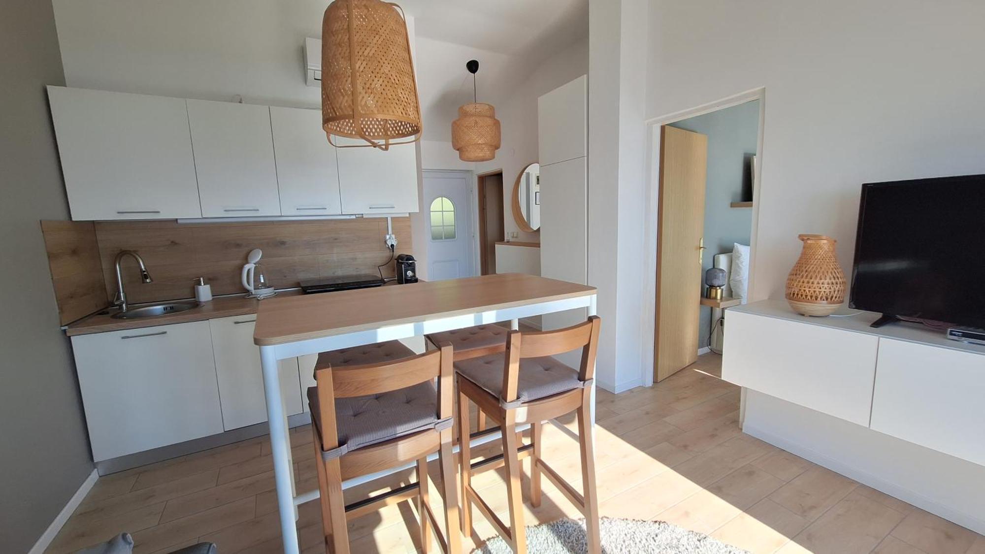 Ferienwohnung Mit 180° Meerblick Dobreć Eksteriør bilde