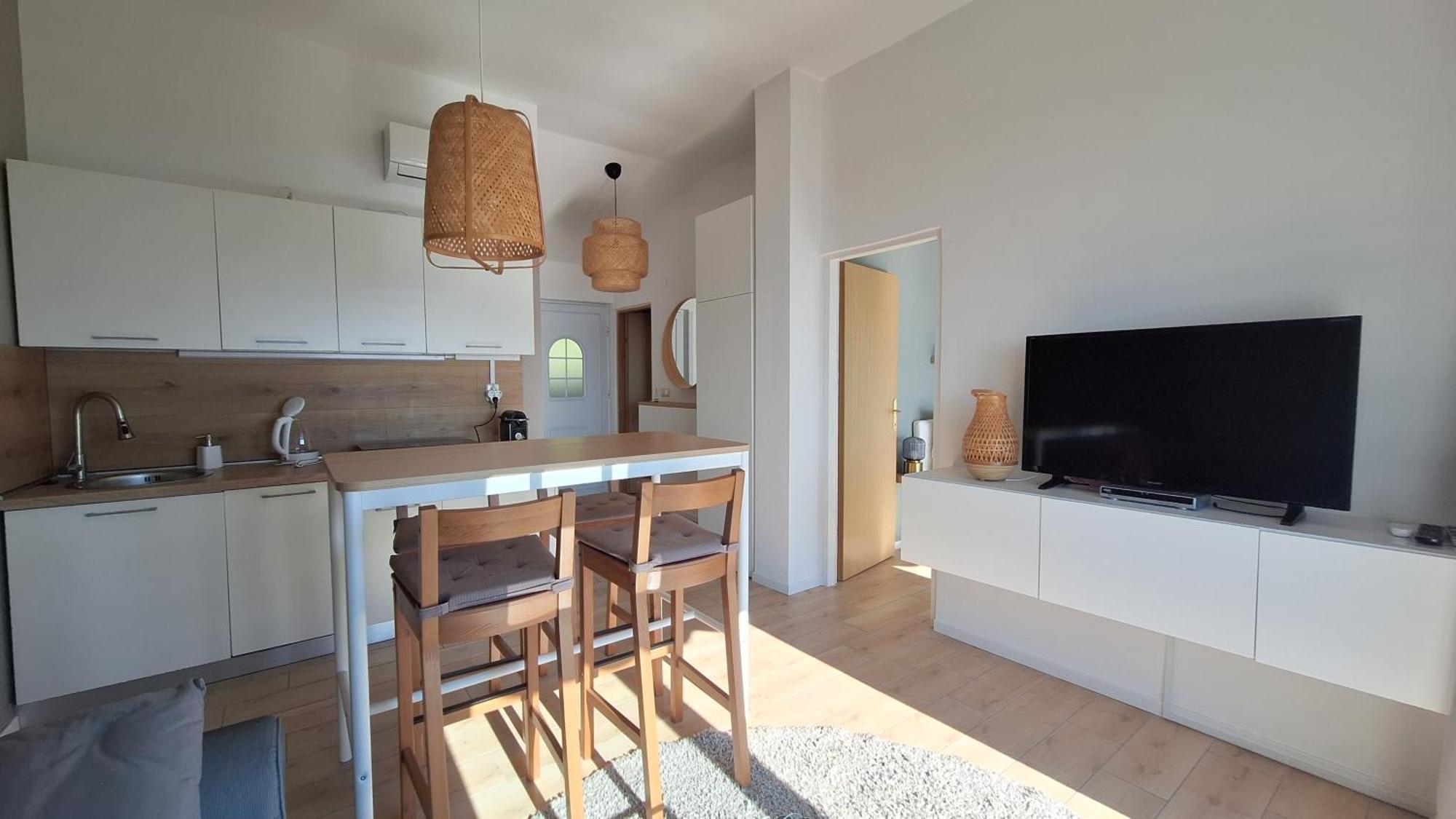 Ferienwohnung Mit 180° Meerblick Dobreć Eksteriør bilde