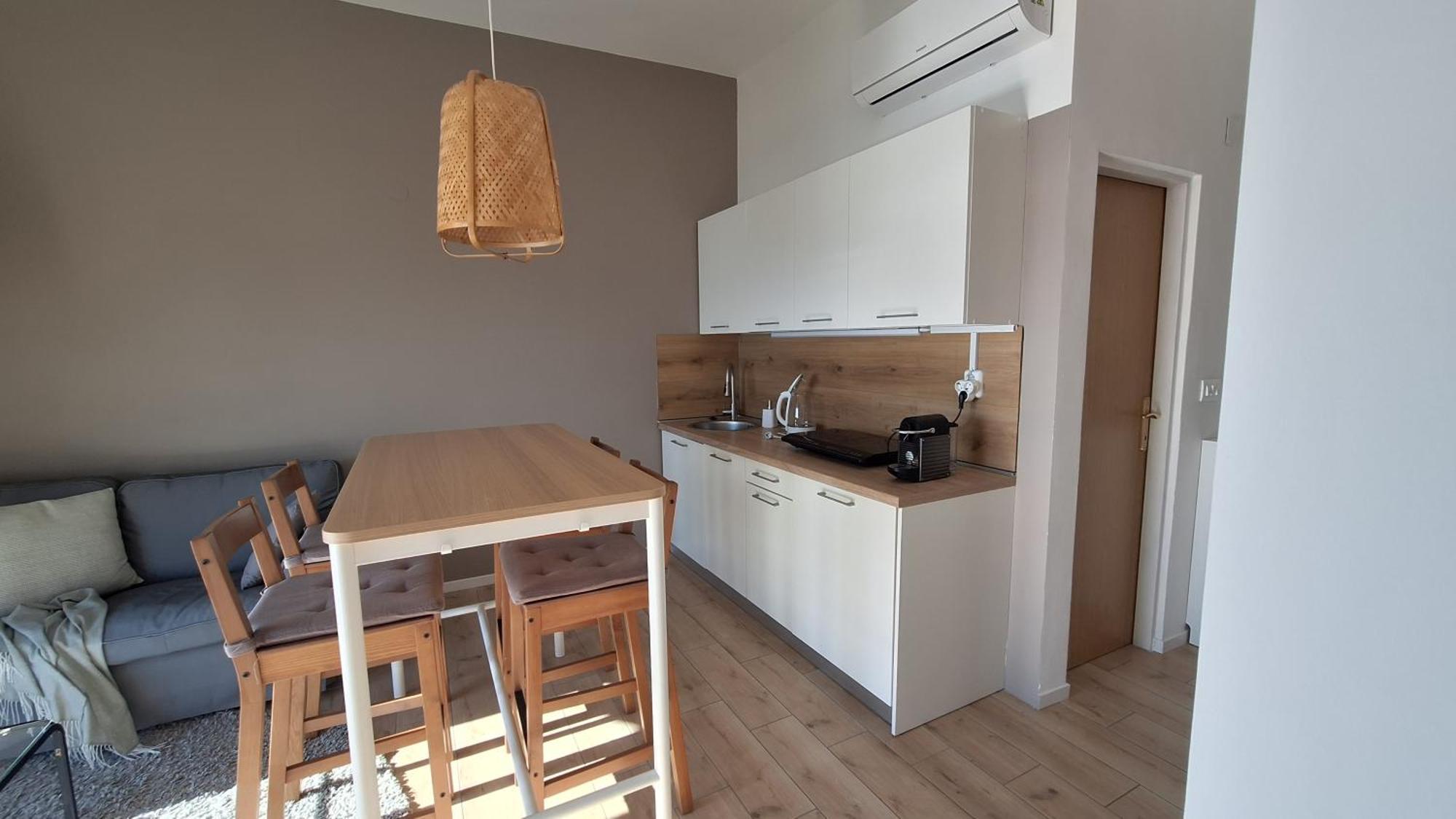 Ferienwohnung Mit 180° Meerblick Dobreć Eksteriør bilde